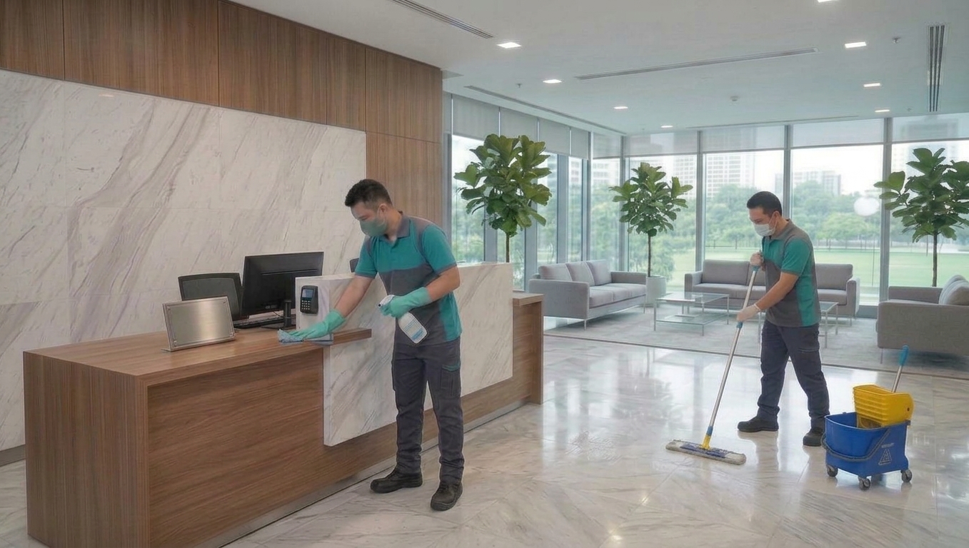 Reception and Common Area Cleaning