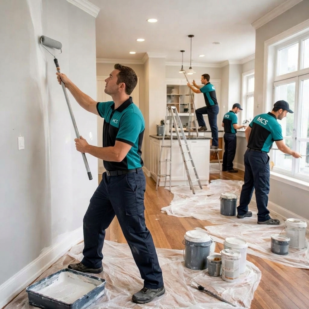 Walls and Floor Painting